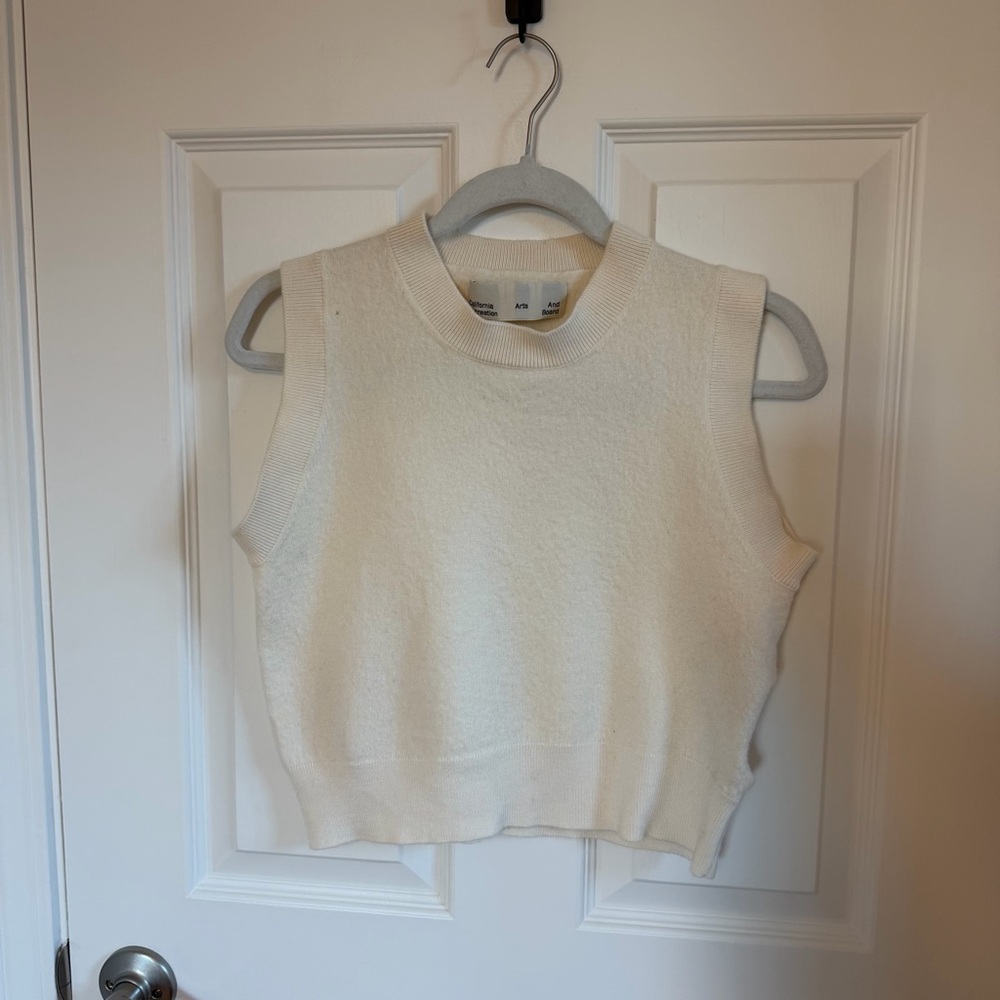 California Arts and Recreation Board Wool Sweater Vest, L